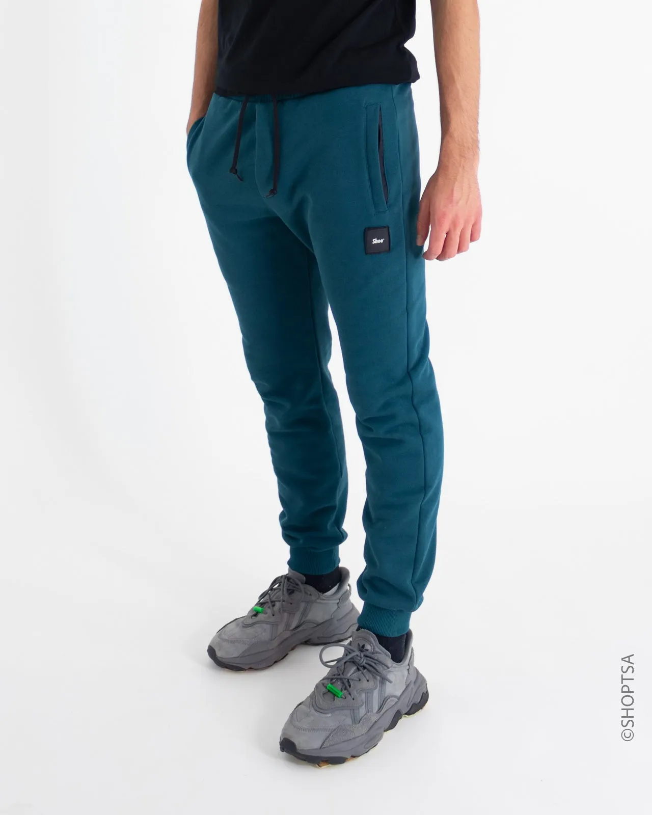 Pantalone in felpa petrolio SHOE