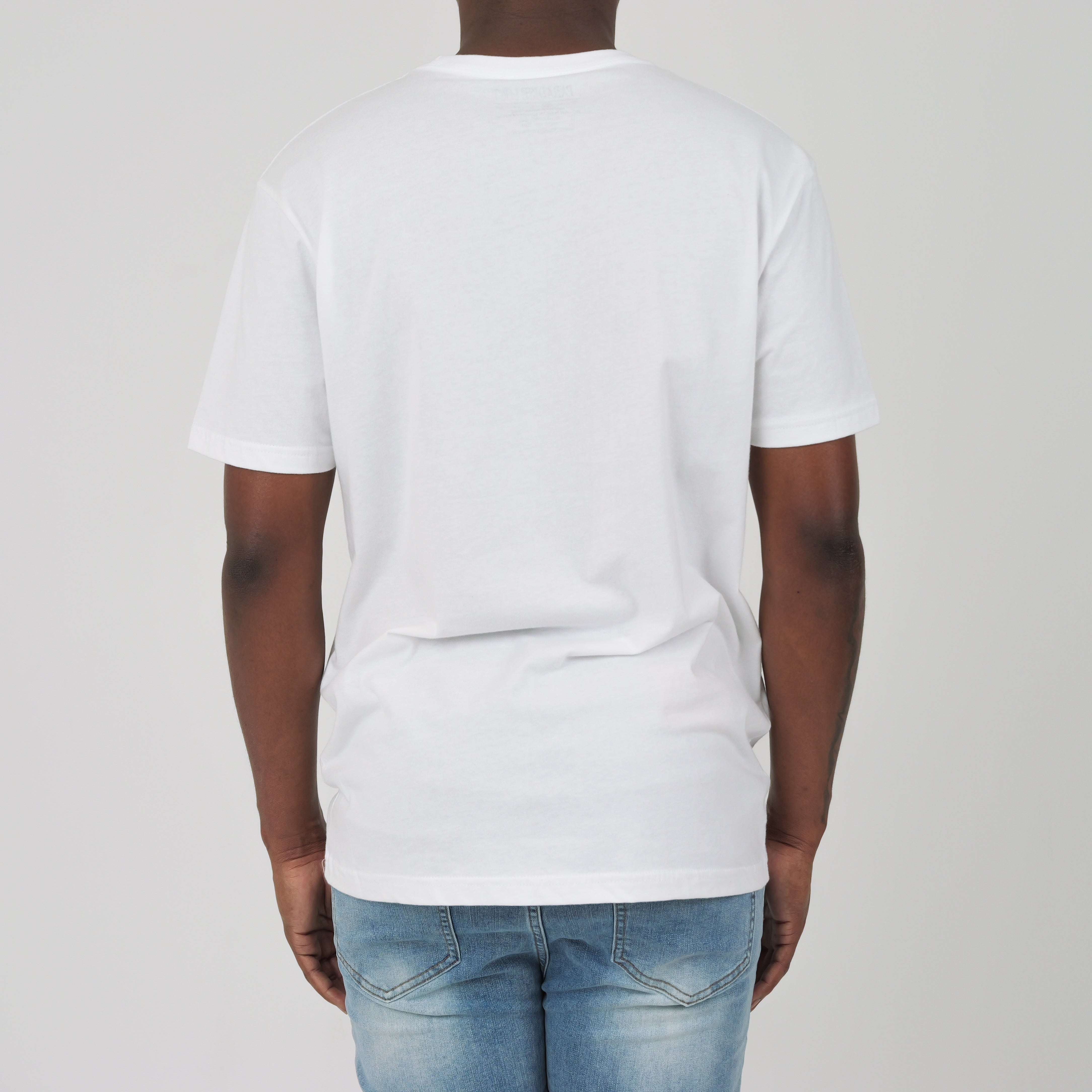 PARANOIA TEE WHITE/TAN