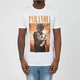 PARANOIA TEE WHITE/TAN