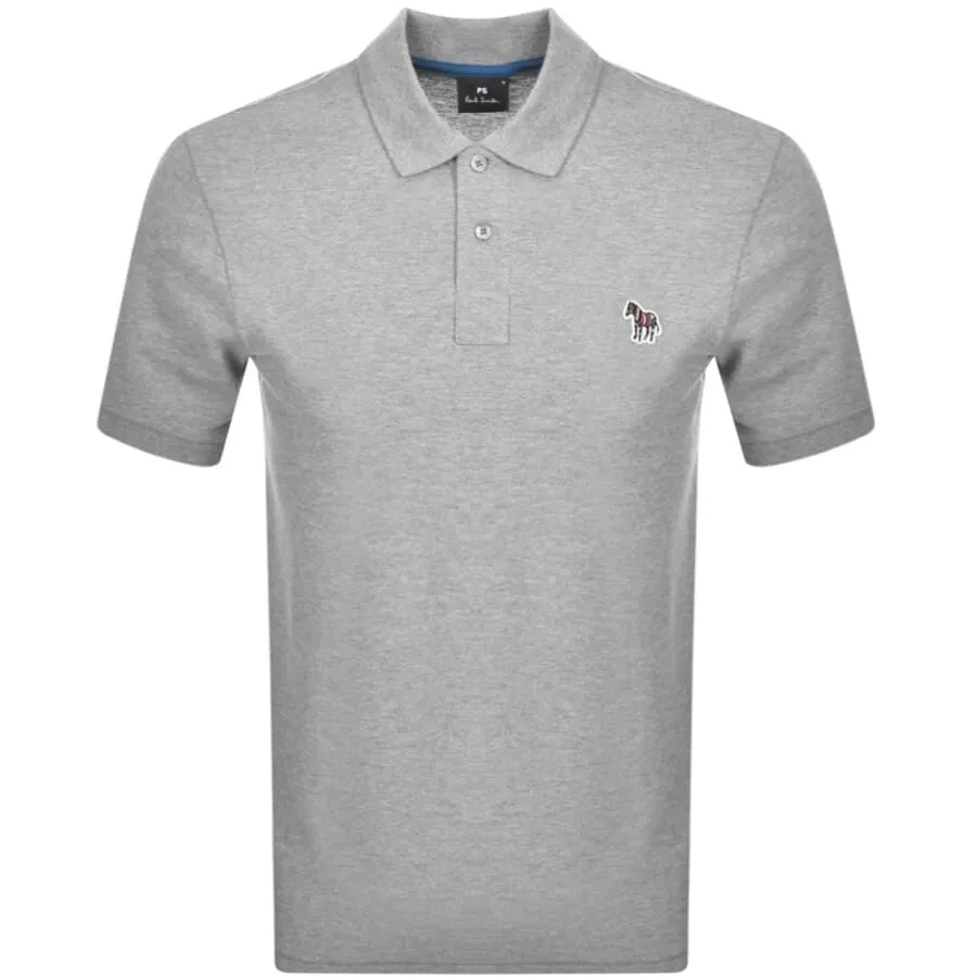 Paul Smith Regular Polo T Shirt Grey