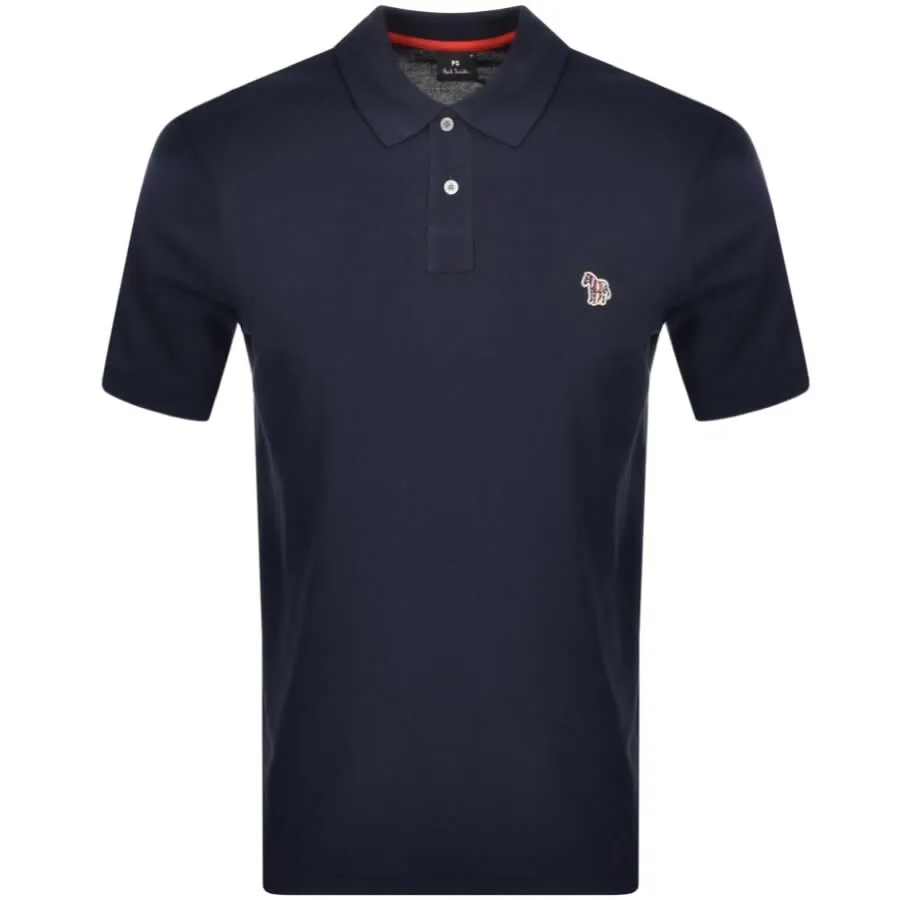 Paul Smith Regular Polo T Shirt Navy