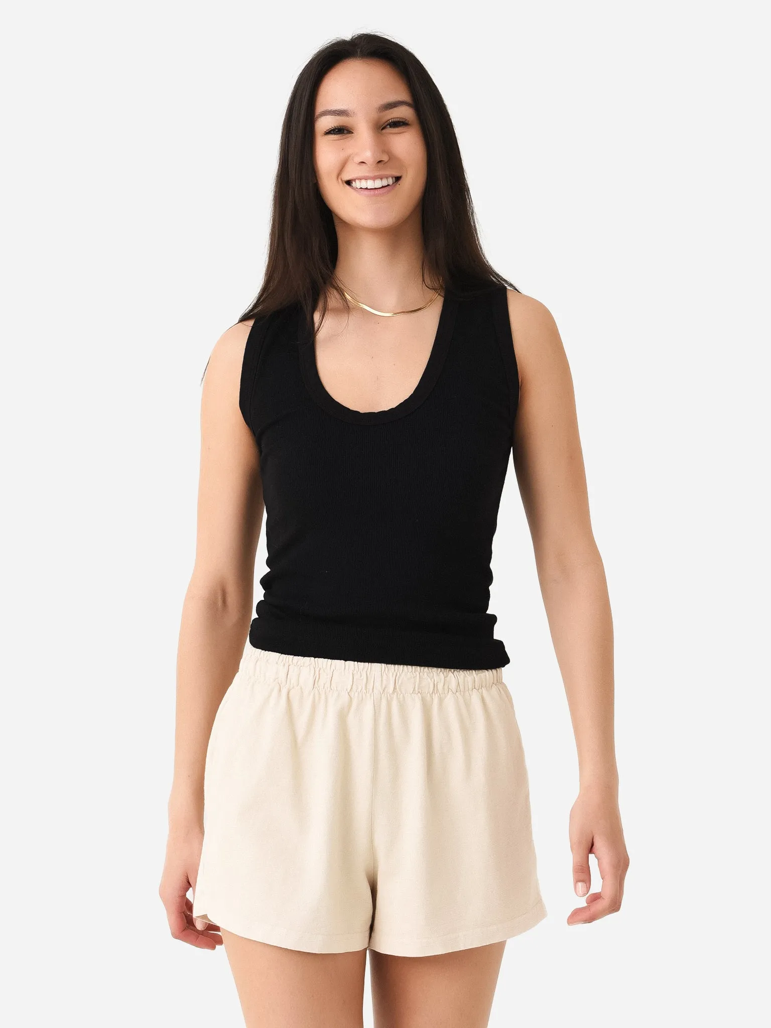     PERFECT WHITE TEE  Women's Jordan Ribbed Tank    