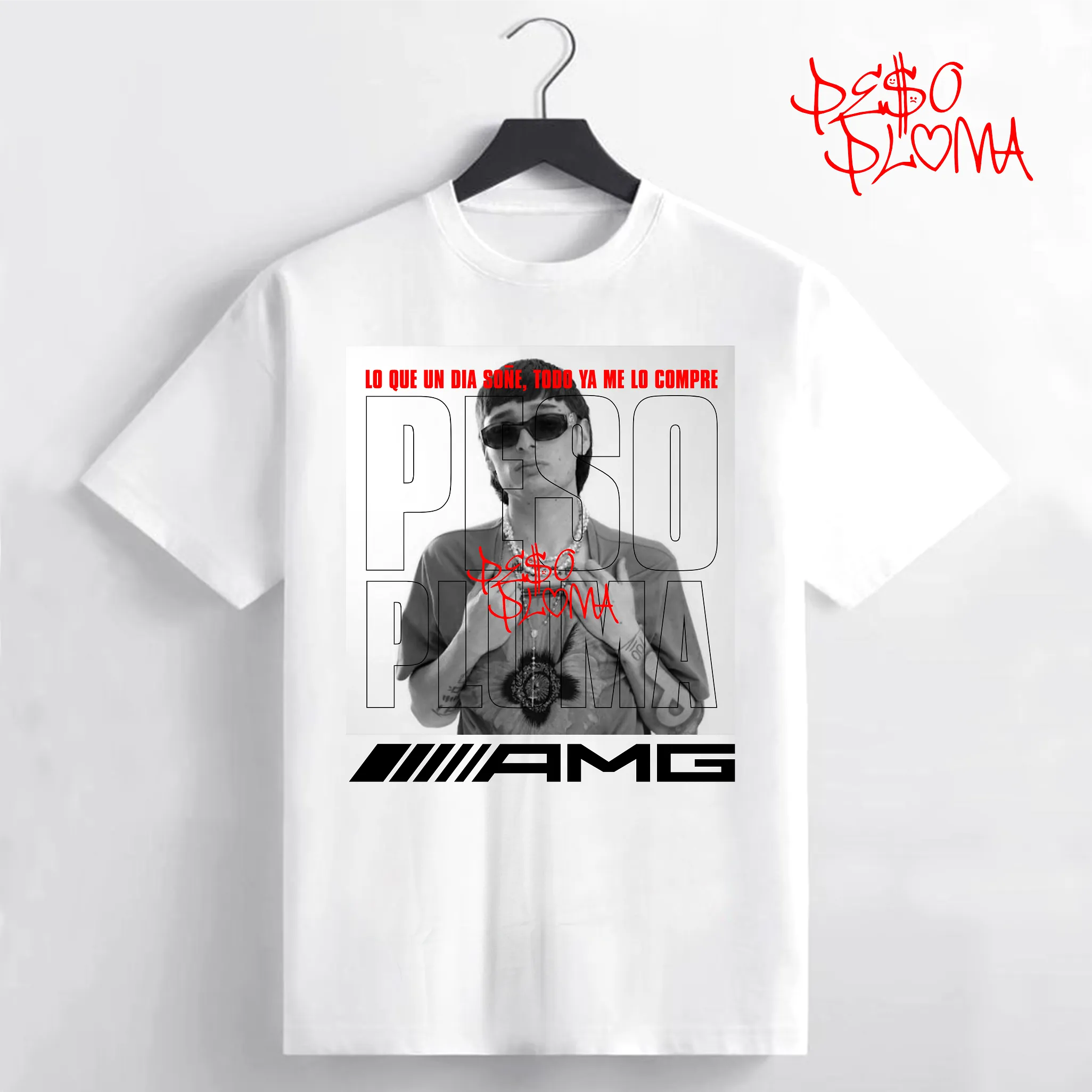 Peso Pluma White Tee