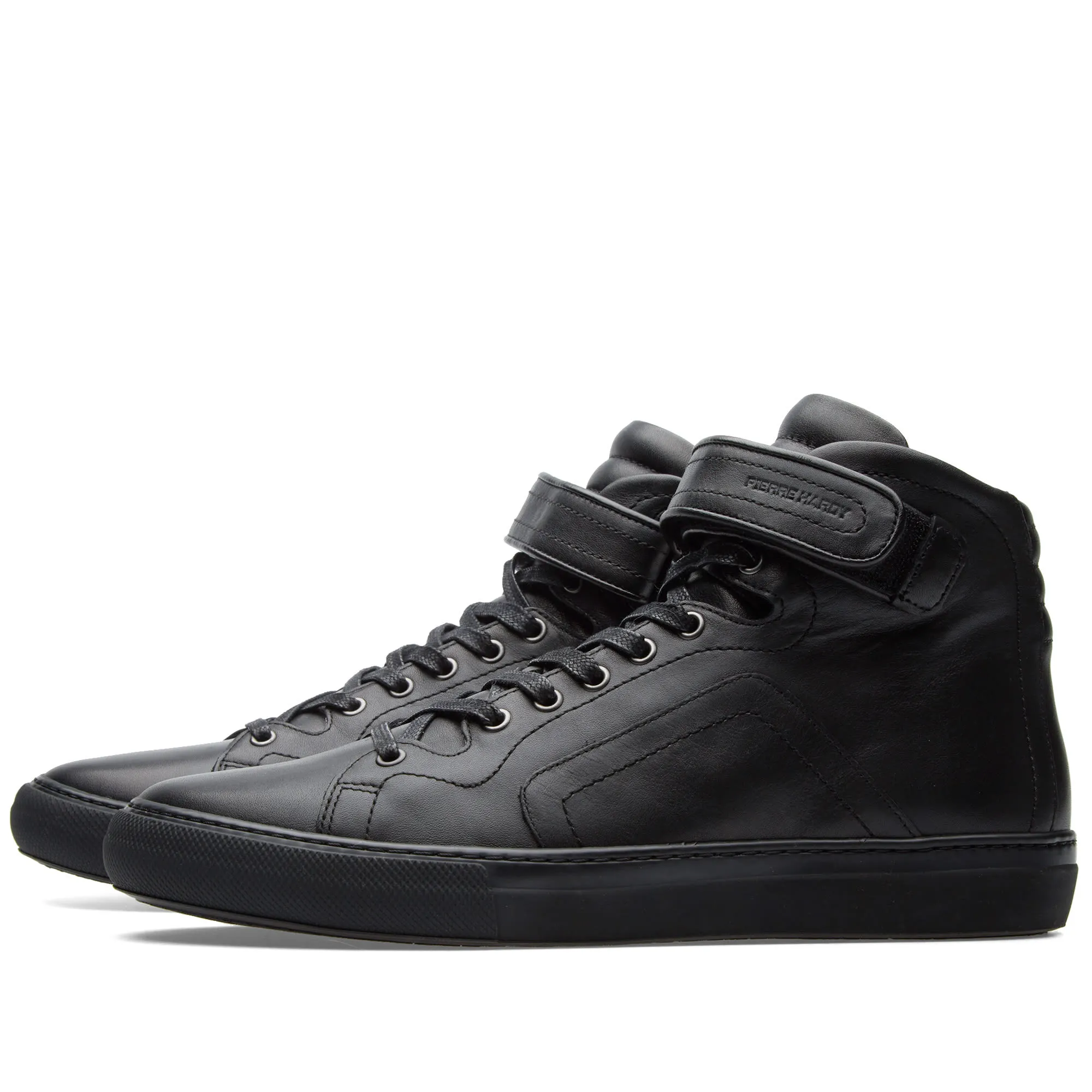 Pierre Hardy Les Baskets Mid SneakerBlack & Black