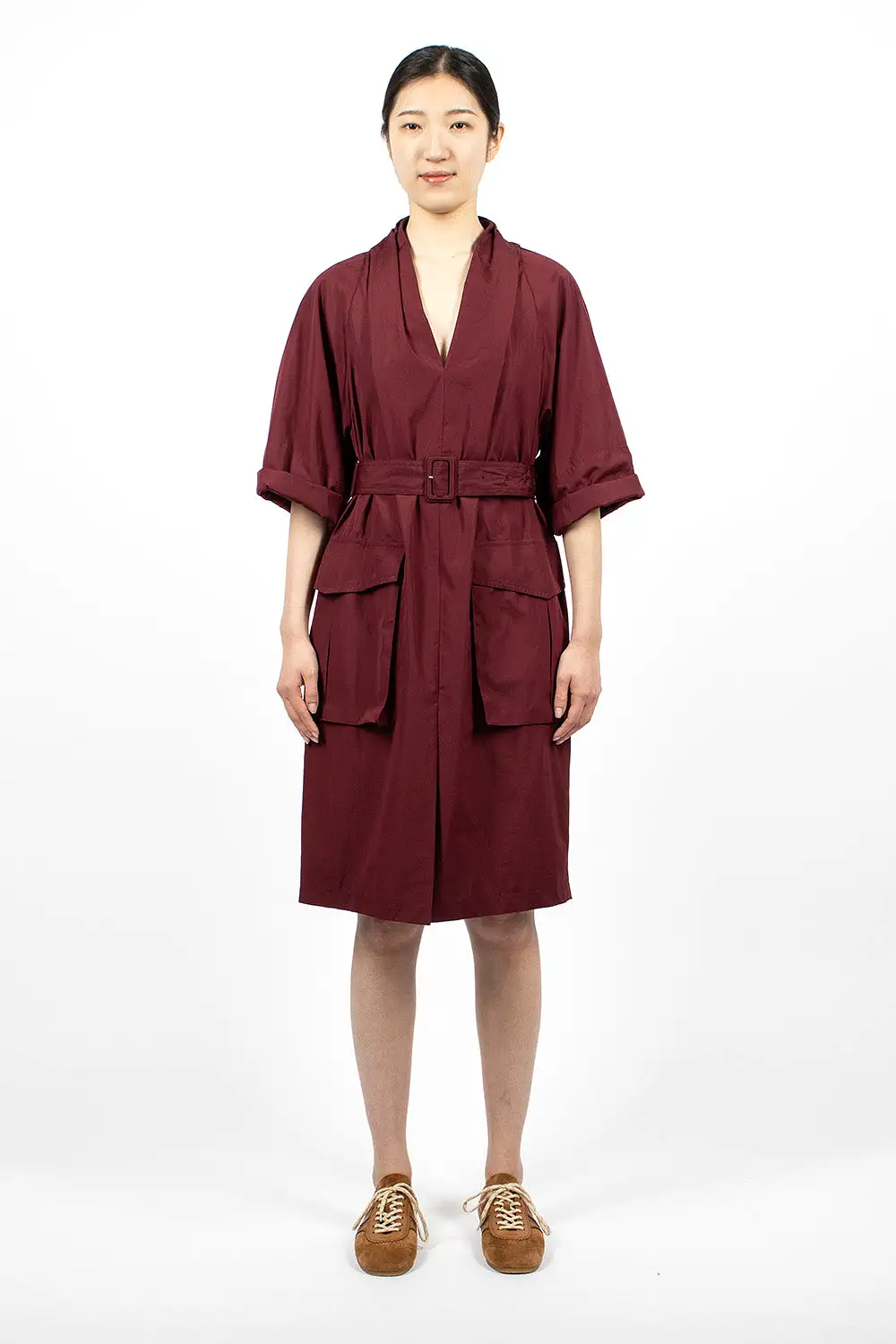 Pocket Dress Bordeaux