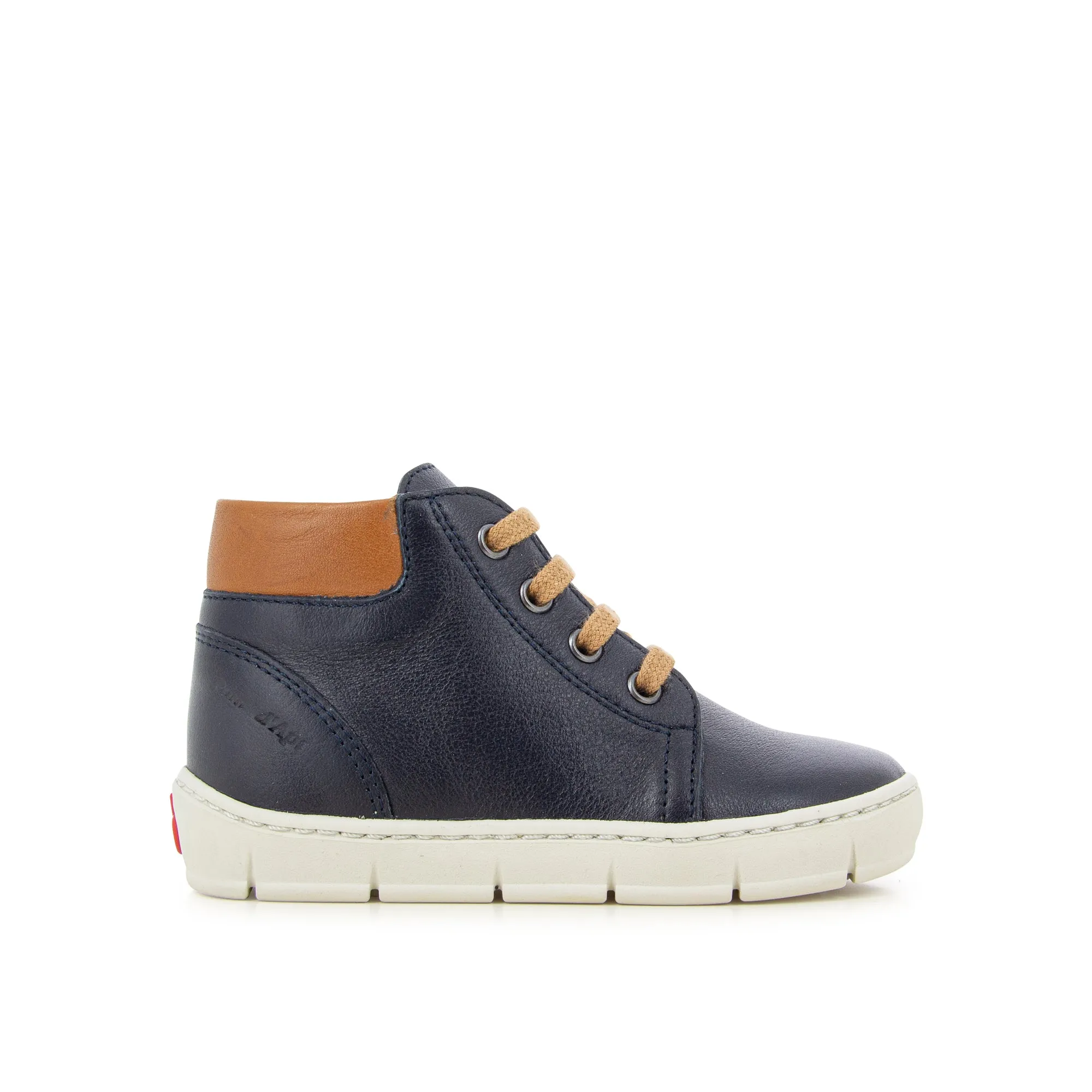 POM D'API START TOP Marine chaussures