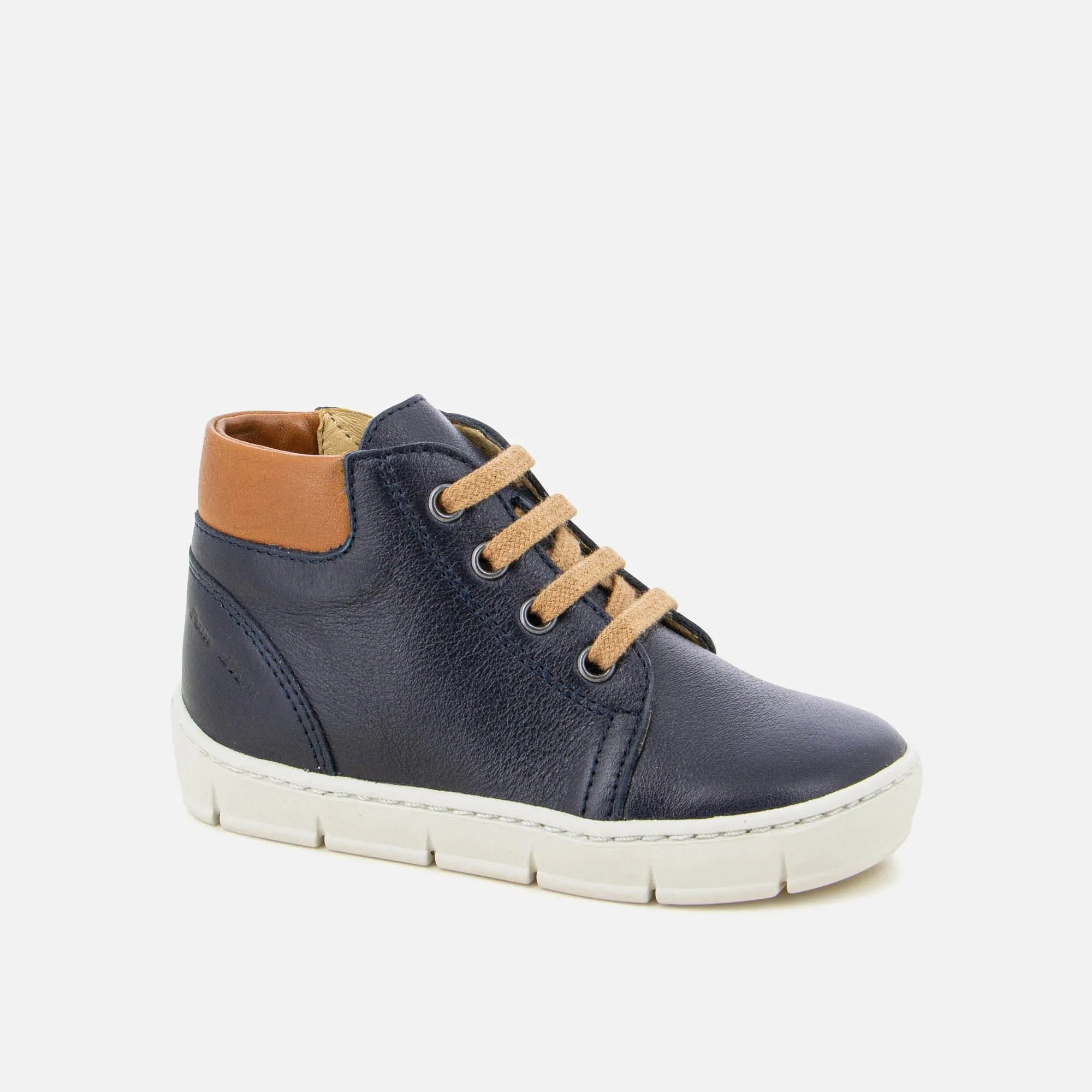 POM D'API START TOP Marine chaussures