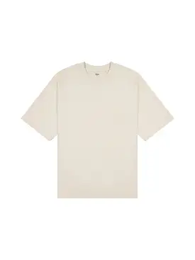 Prior Embroidery Logo Oversized T-shirt Bone