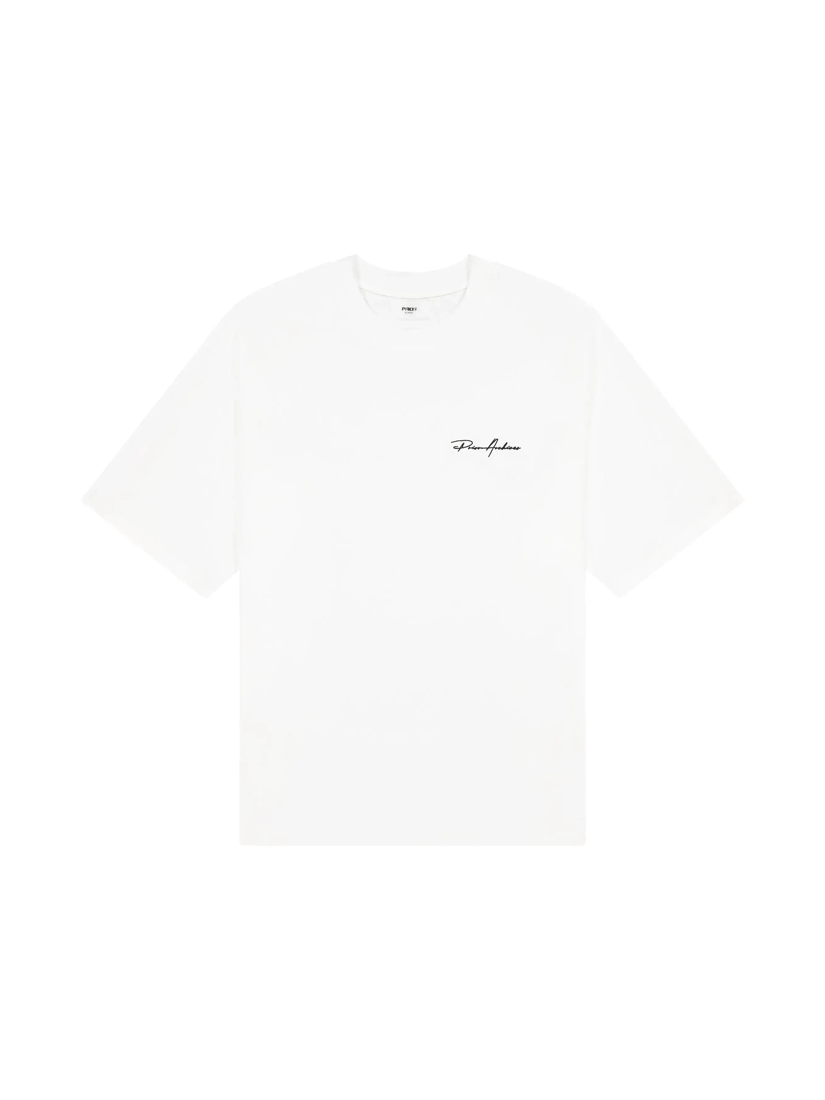 Prior Embroidery Logo Oversized T-shirt Fog 2.0 (New Sizing)