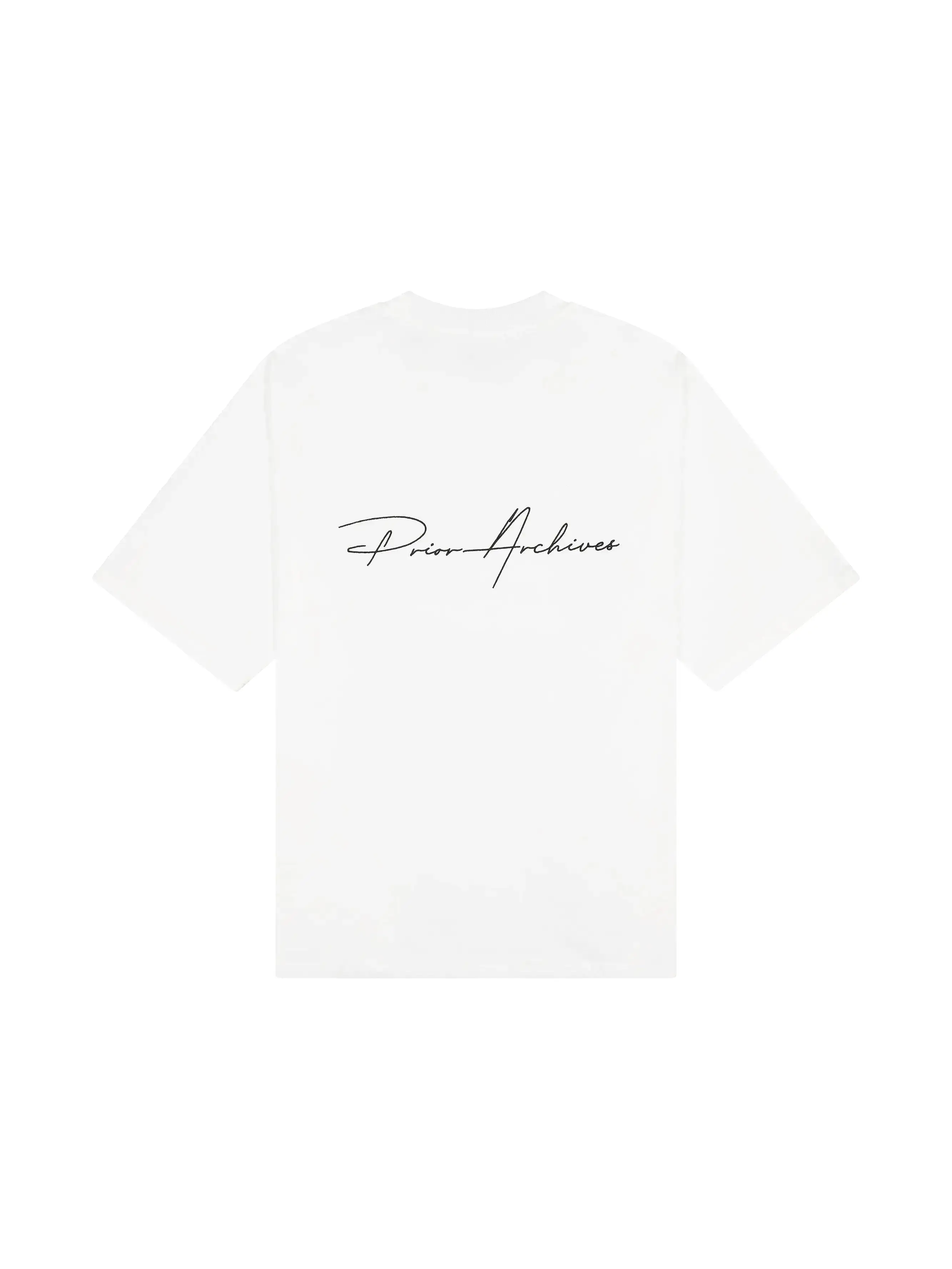 Prior Embroidery Logo Oversized T-shirt Fog 2.0 (New Sizing)