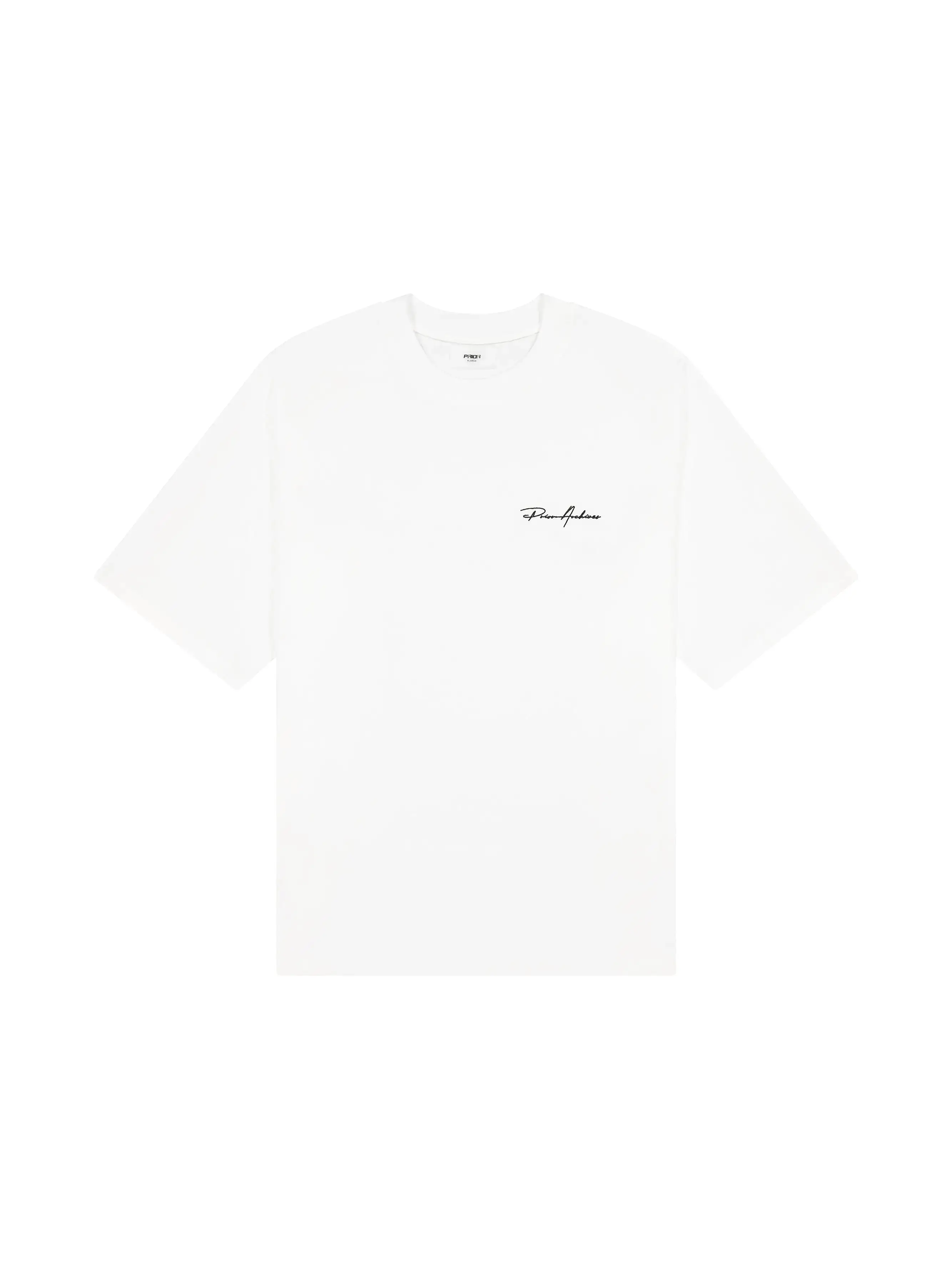 Prior Embroidery Logo Oversized T-shirt Fog