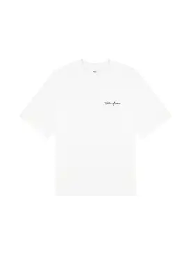 Prior Embroidery Logo Oversized T-shirt Fog