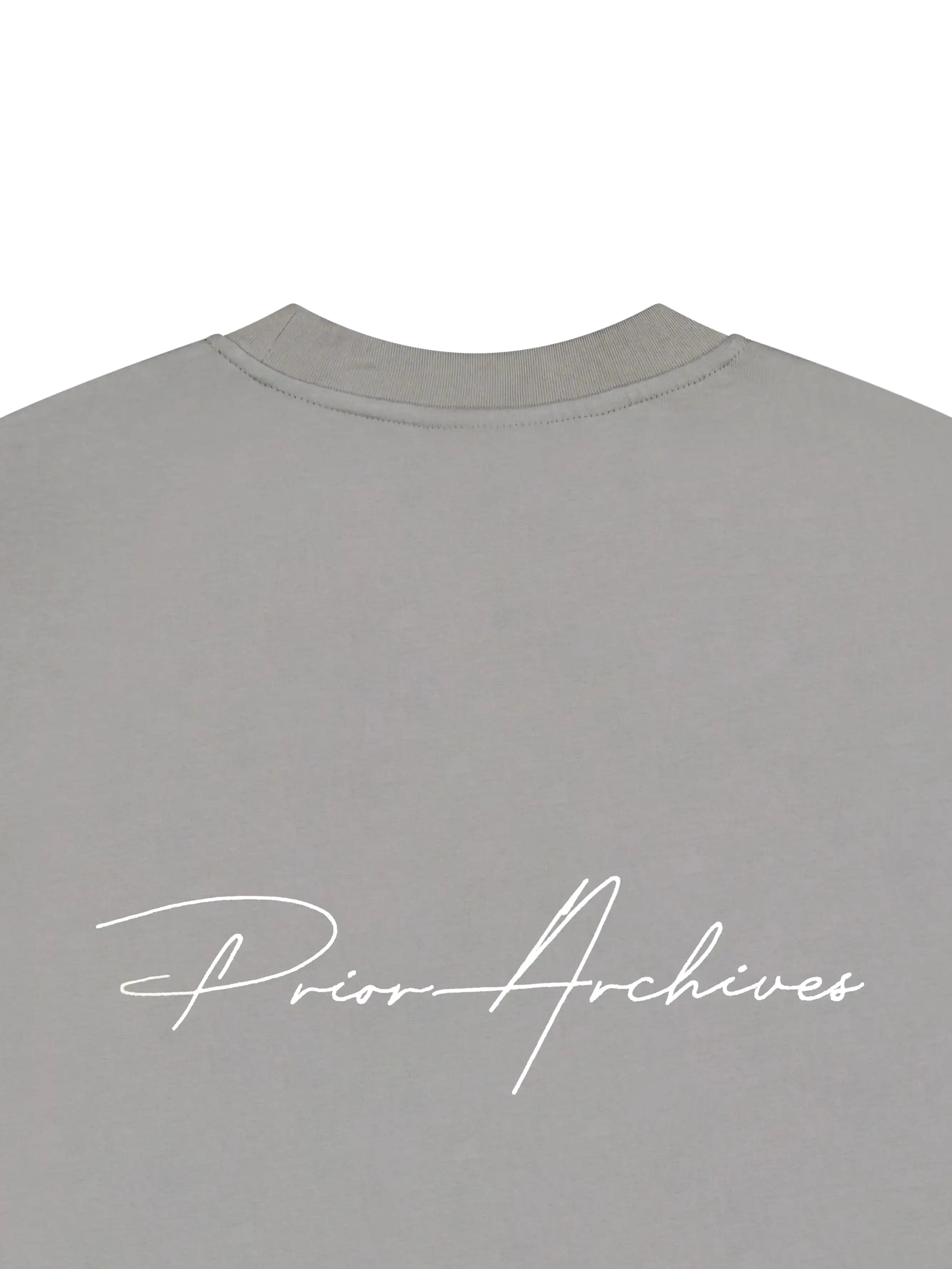 Prior Embroidery Logo Oversized T-shirt Soot