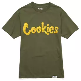 PROHIBITION LOGO TEE OLIVE