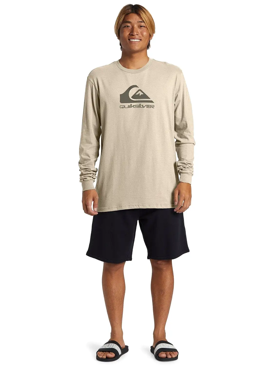 Quiksilver Mens Corp Long Sleeve T-Shirt