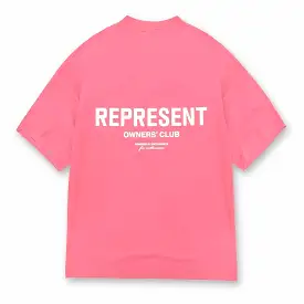 Represent Owners Club Logo Tee Bubblegum