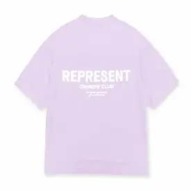 Represent Owners Club Logo Tee Lilac