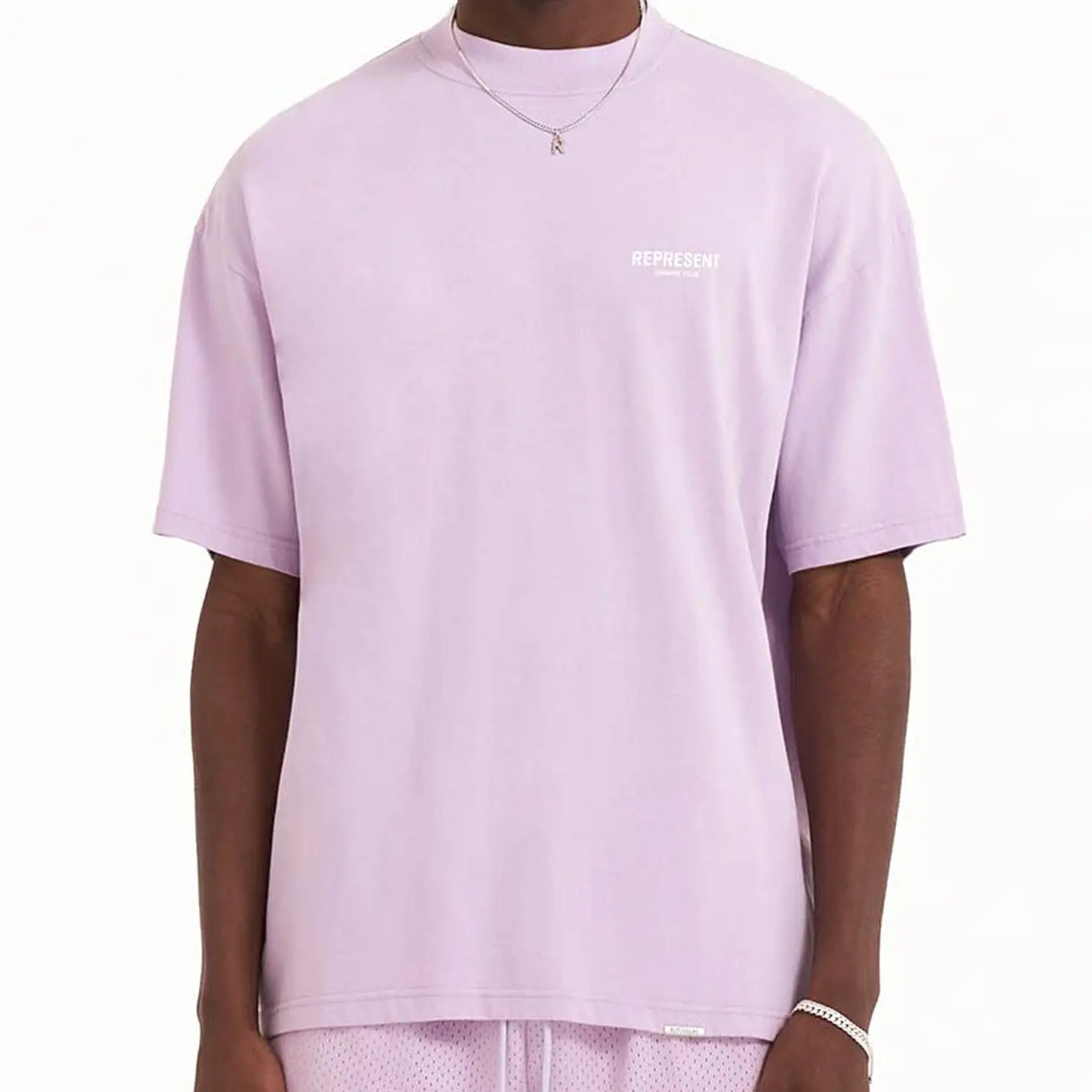 Represent Owners Club Logo Tee Lilac