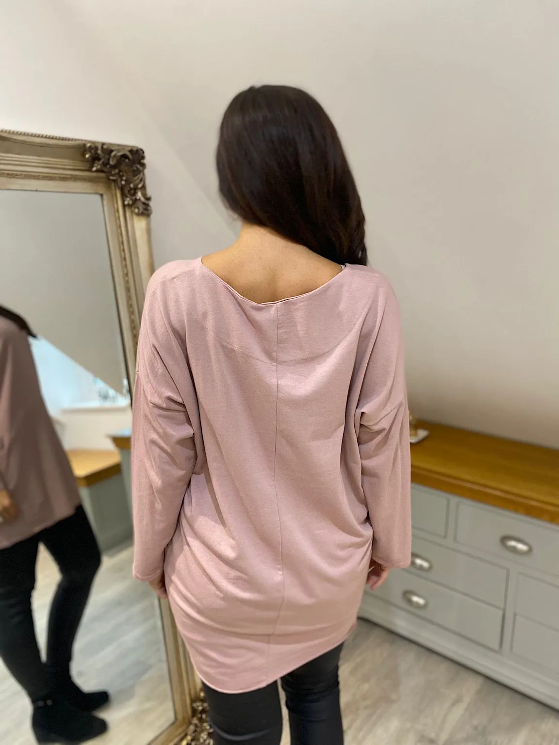 Rose Double Pocket Top Josie