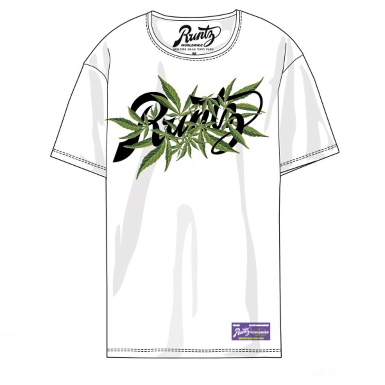 Runtz Botanical White Tee