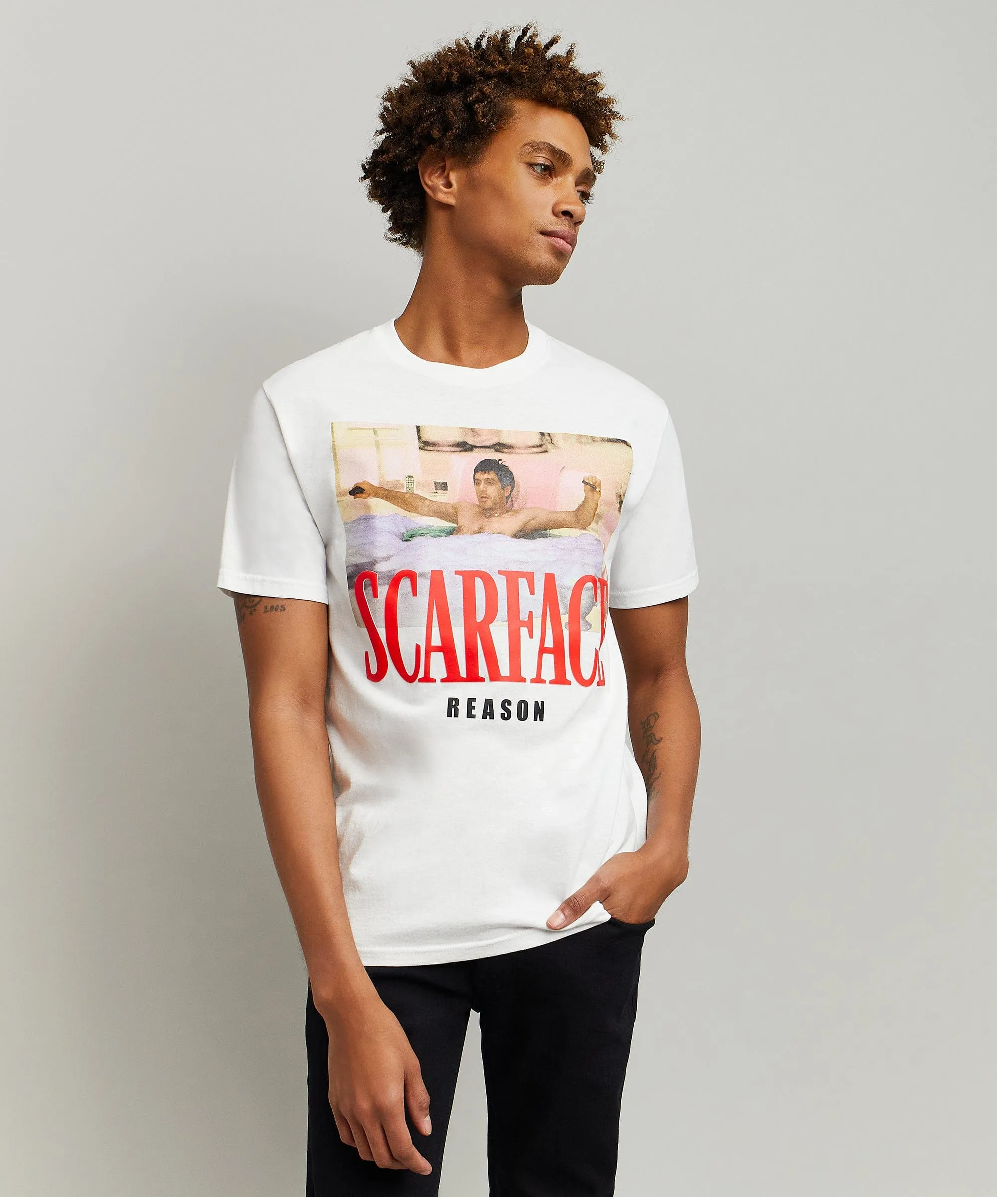 Scarface Tony White Tee