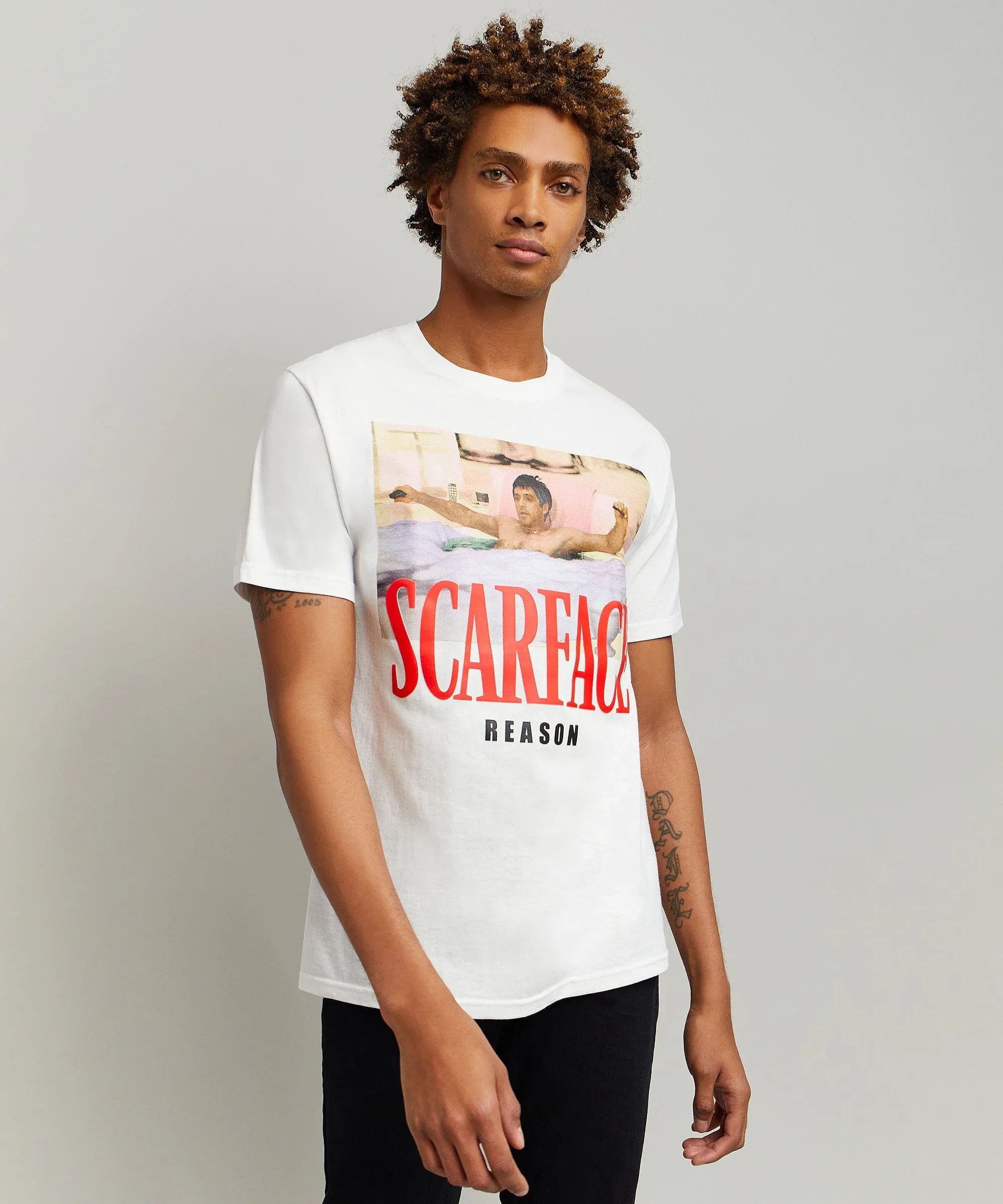 Scarface Tony White Tee