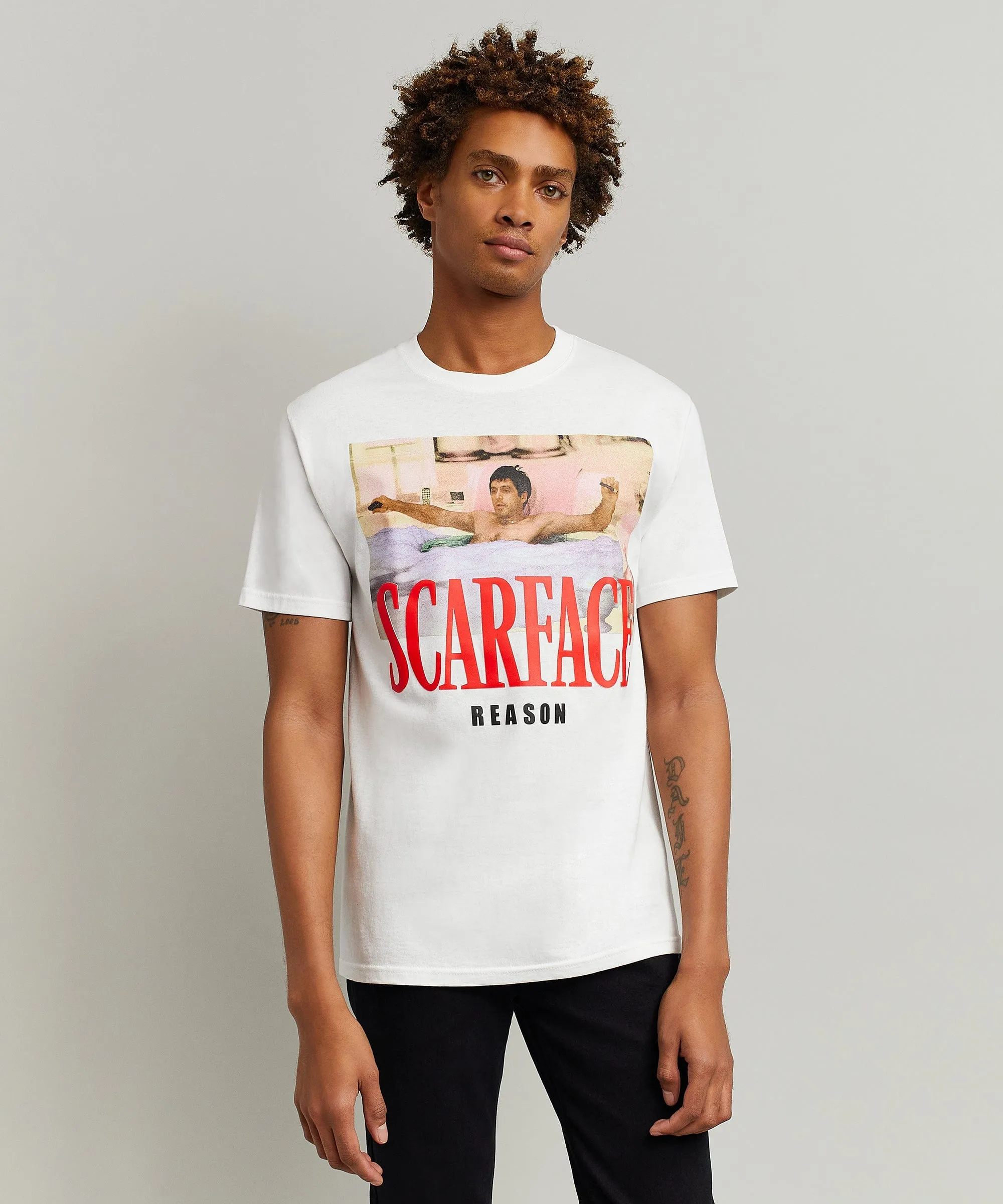 Scarface Tony White Tee