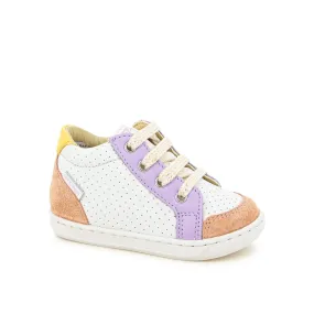 SHOO POM BOUBA ZIP BOX Blanc Lilas Botillons