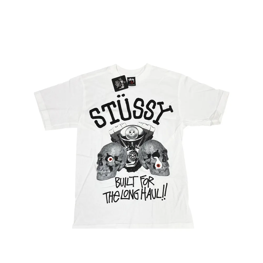 Stussy Motor Haul White Tee Limited Edition 1902118