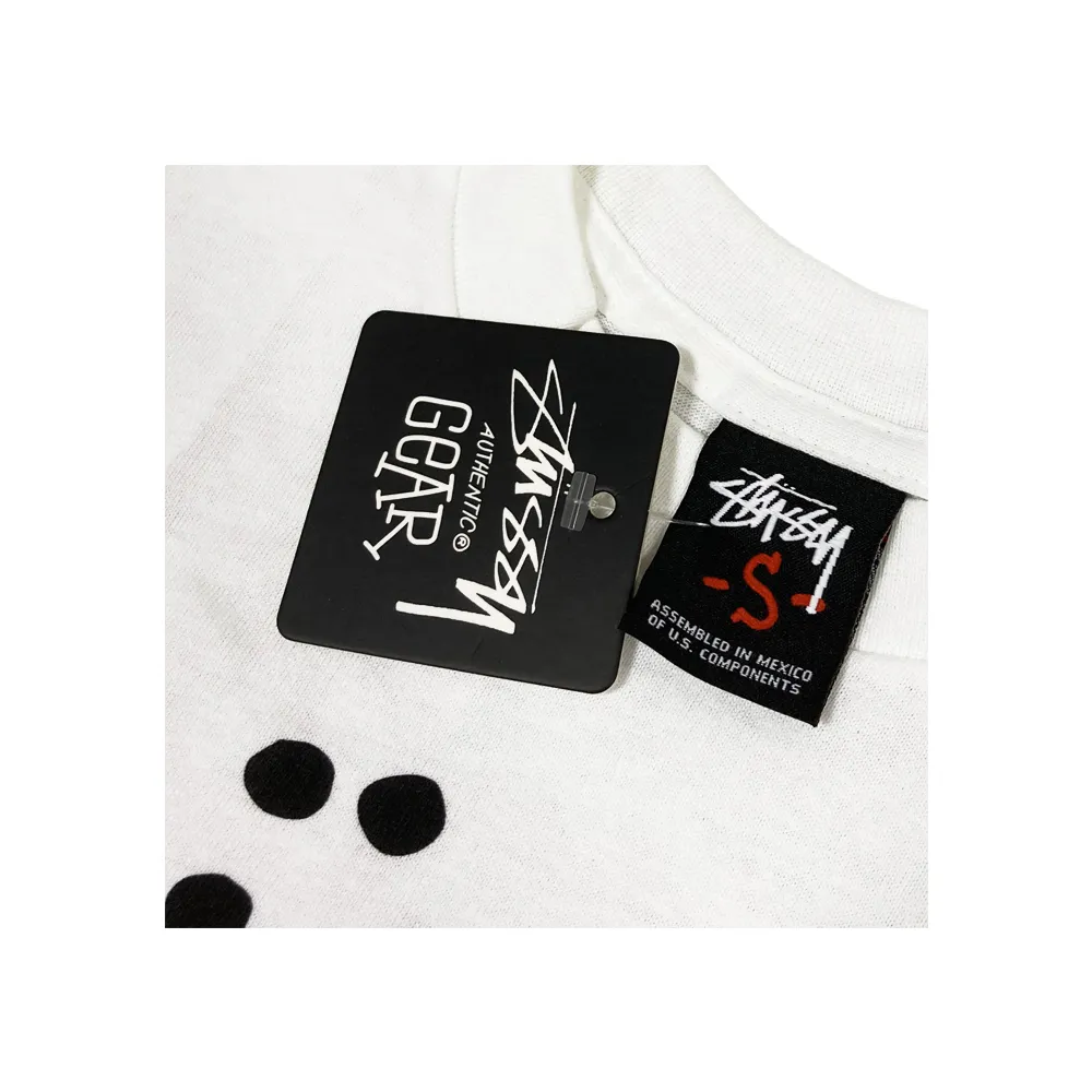 Stussy Motor Haul White Tee Limited Edition 1902118