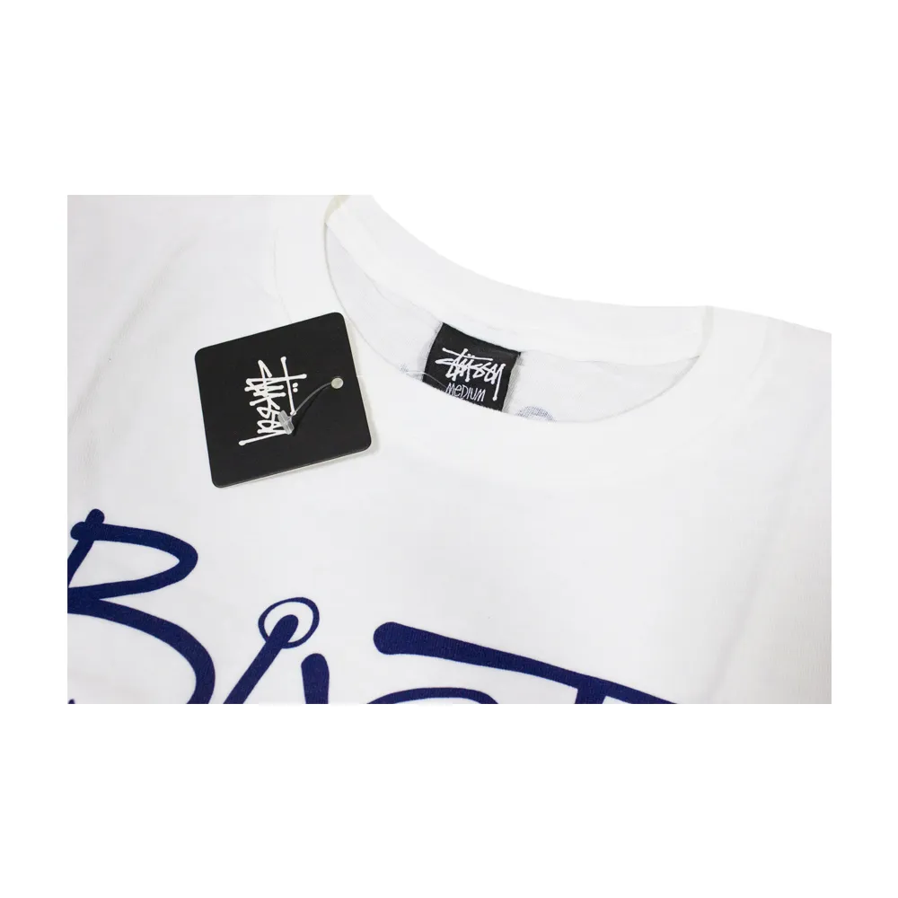 Stussy x Delicious Vinyl Bust A Move White Tee Limited Edition 3902374