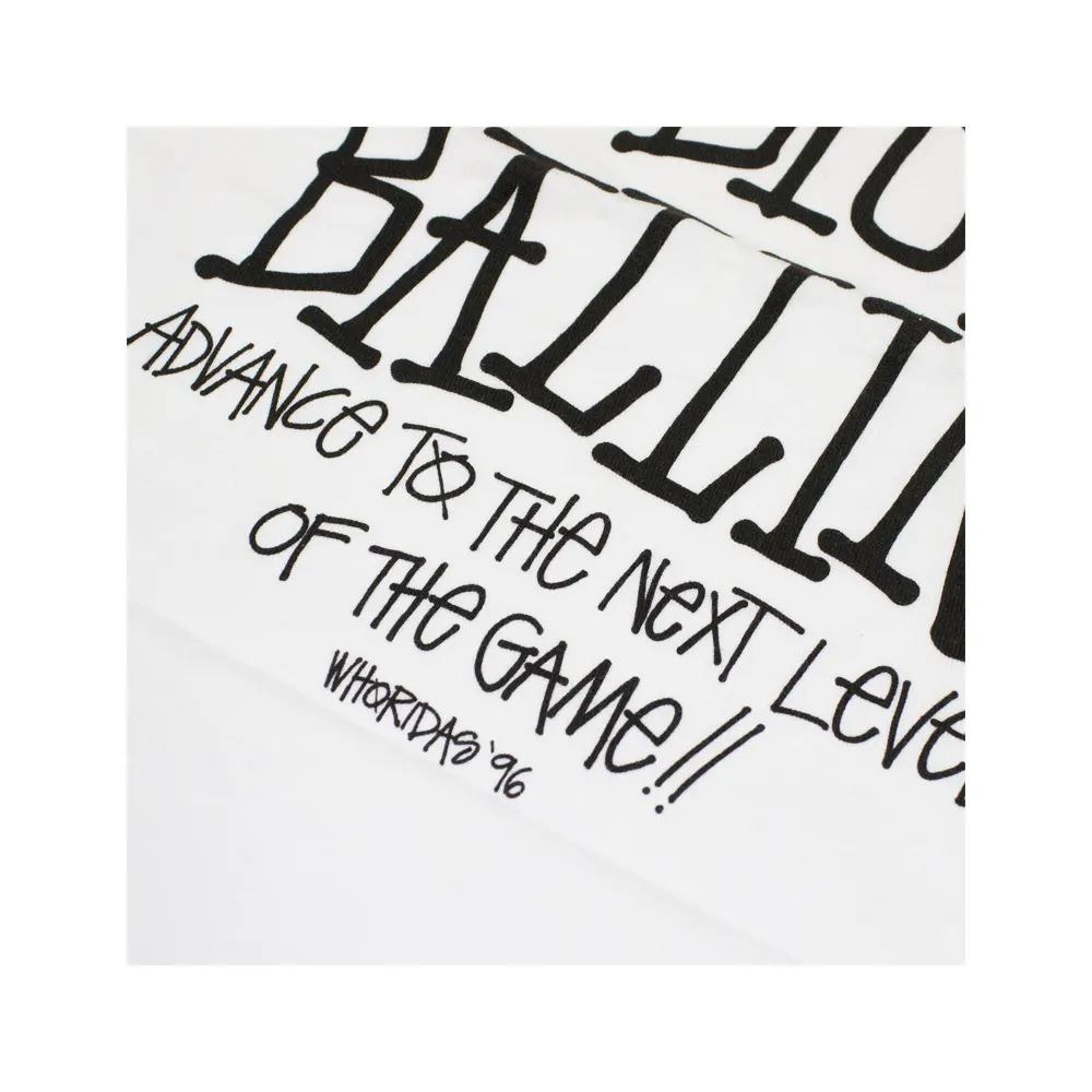 Stussy x Delicious Vinyl Shot Callin’ Big Ballin’ White Tee Limited Edition 3902370