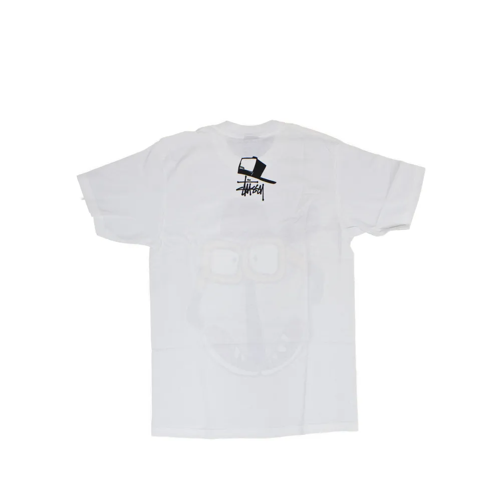 Stussy x Reas Glasses Guy White Tee Limited Edition 1902085