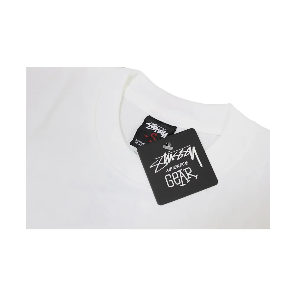 Stussy x Reas Glasses Guy White Tee Limited Edition 1902085