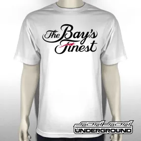 TBF: The Bays Finest on White Tee