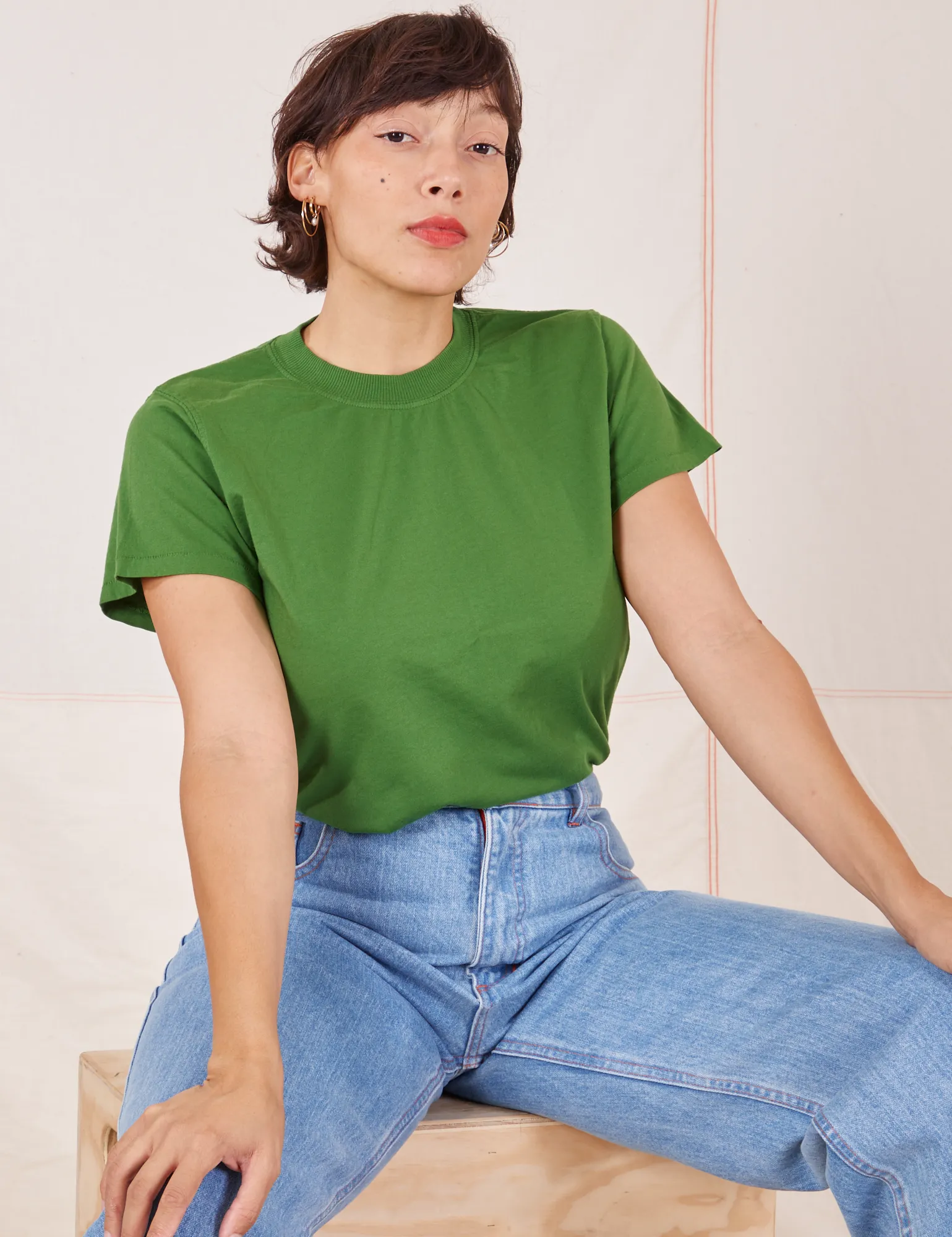 The Organic Vintage Tee - Lawn Green