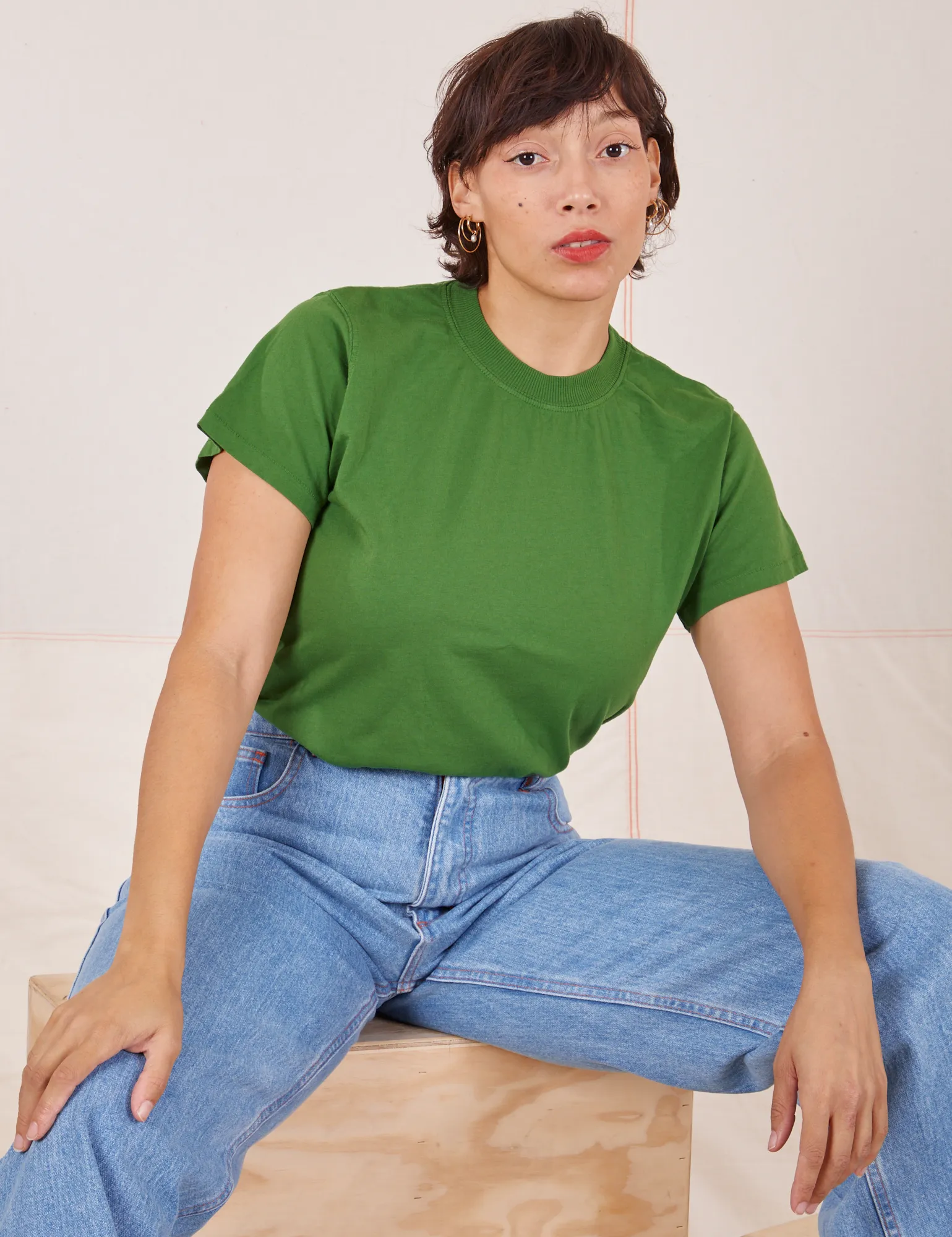 The Organic Vintage Tee - Lawn Green