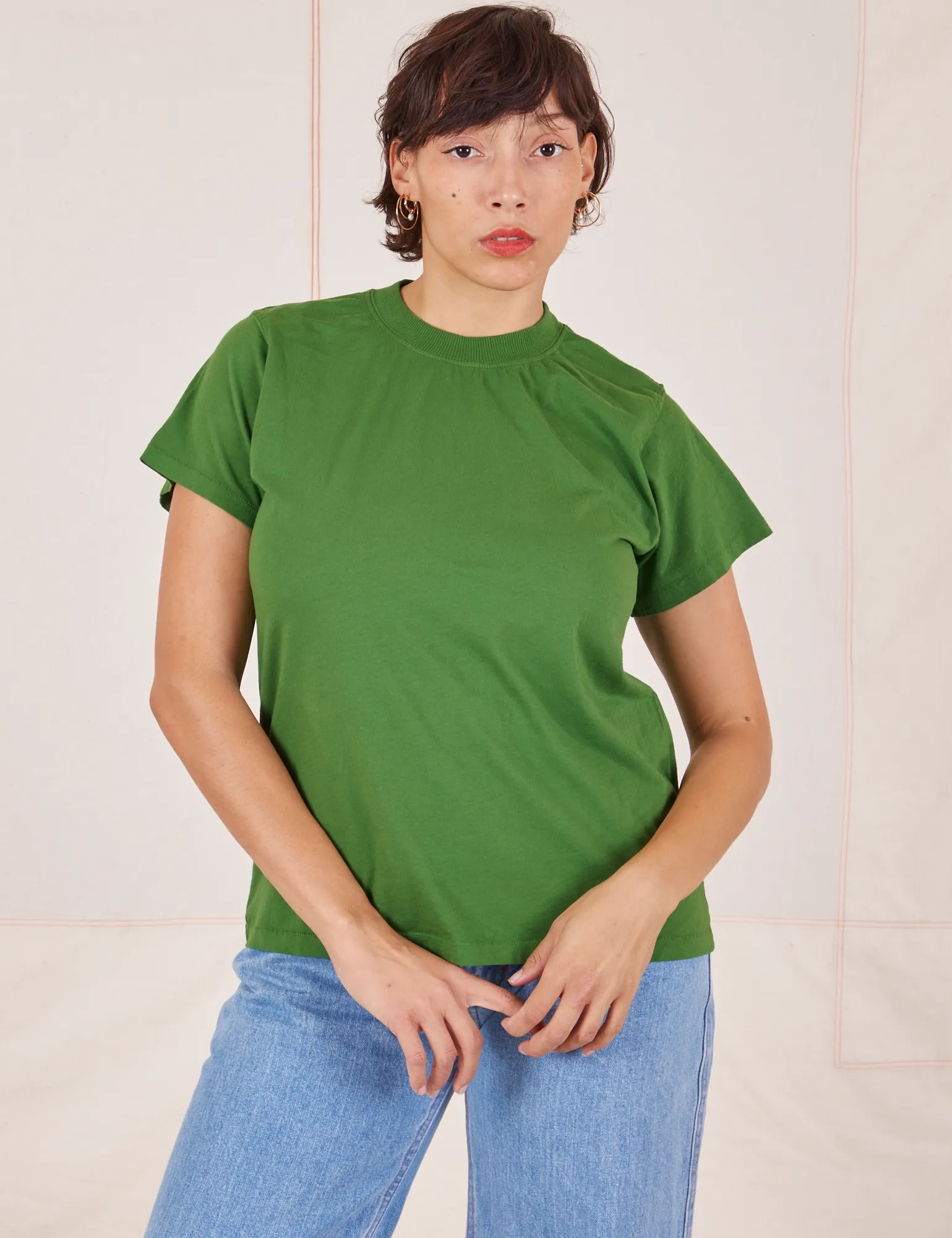 The Organic Vintage Tee - Lawn Green