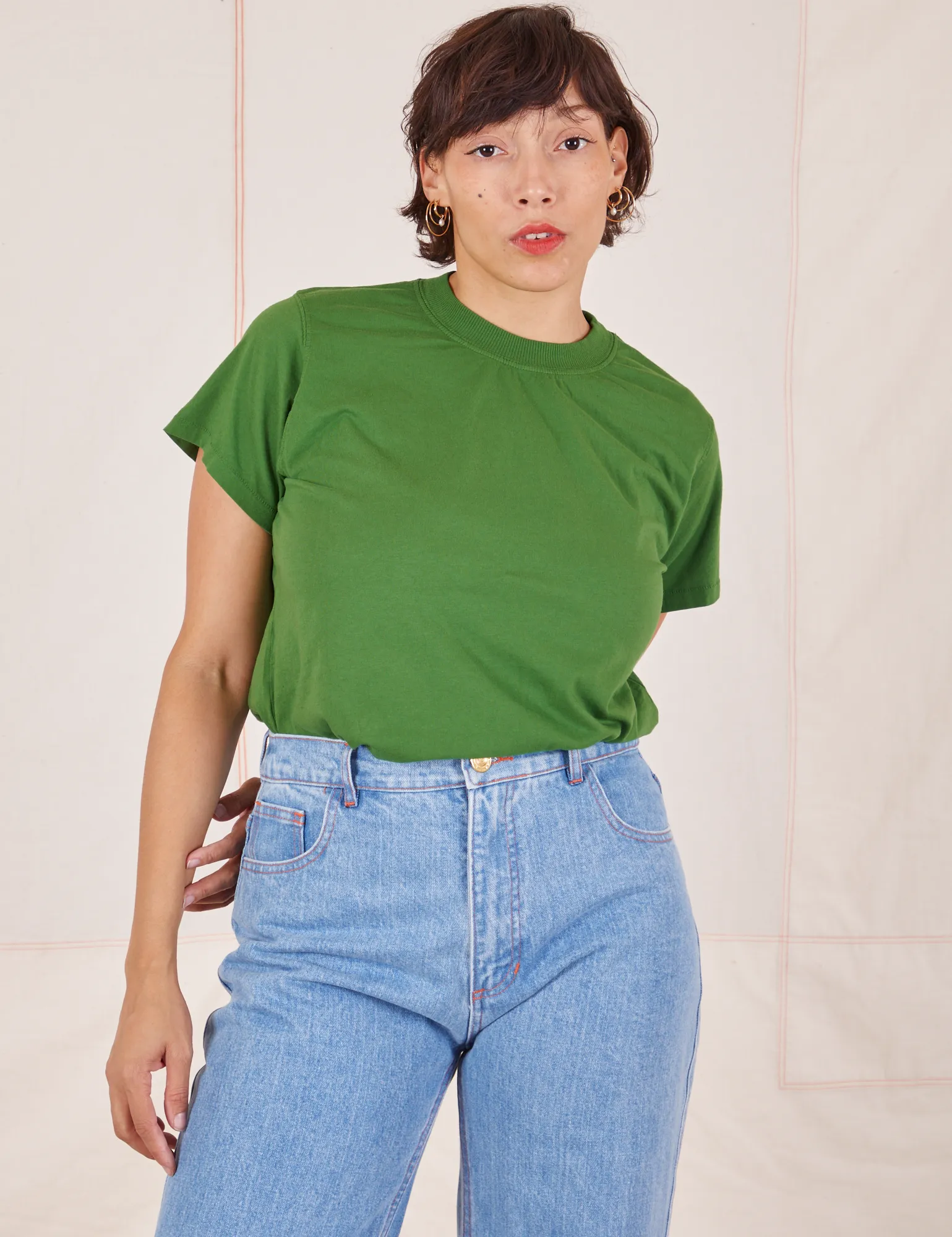 The Organic Vintage Tee - Lawn Green