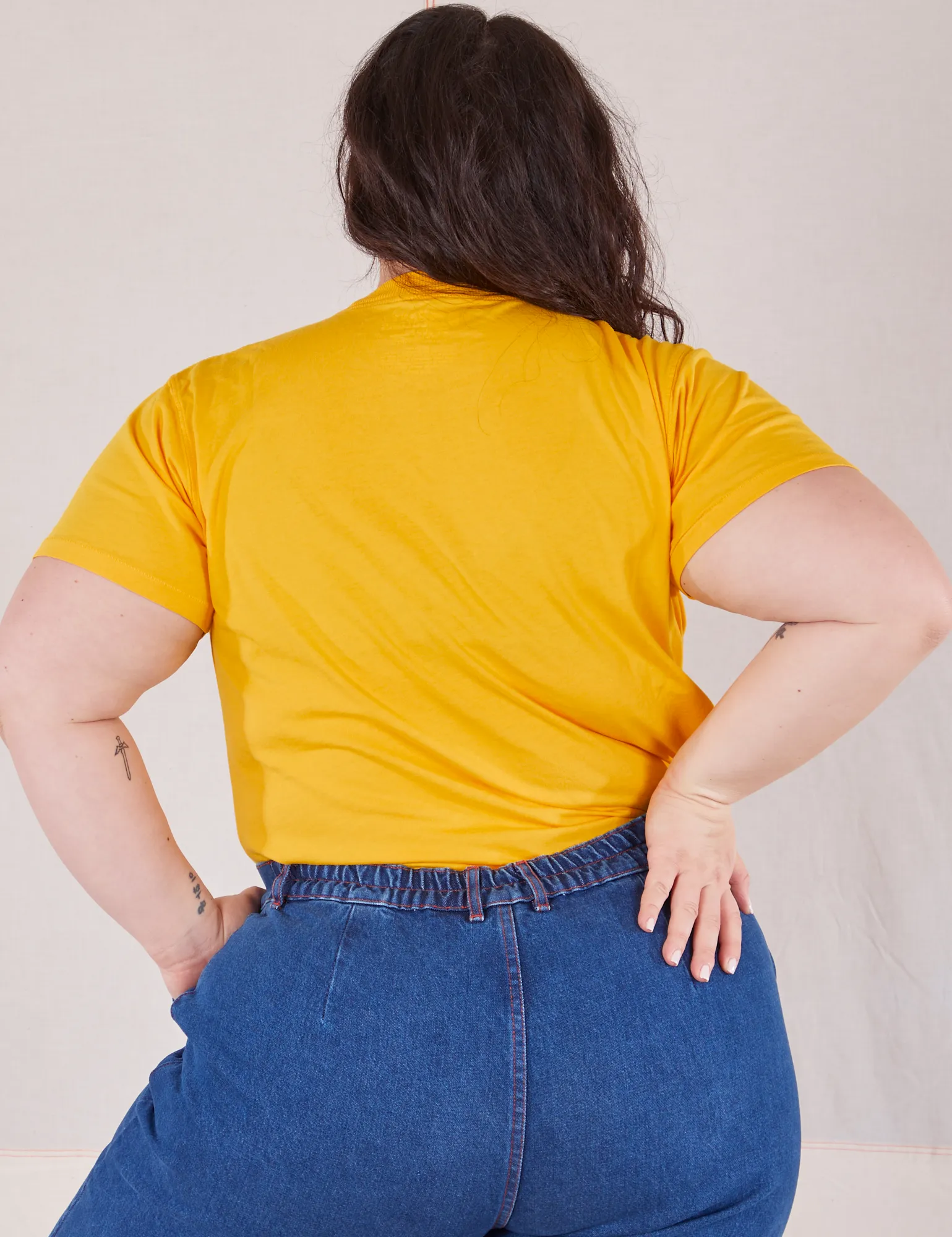 The Organic Vintage Tee - Sunshine Yellow