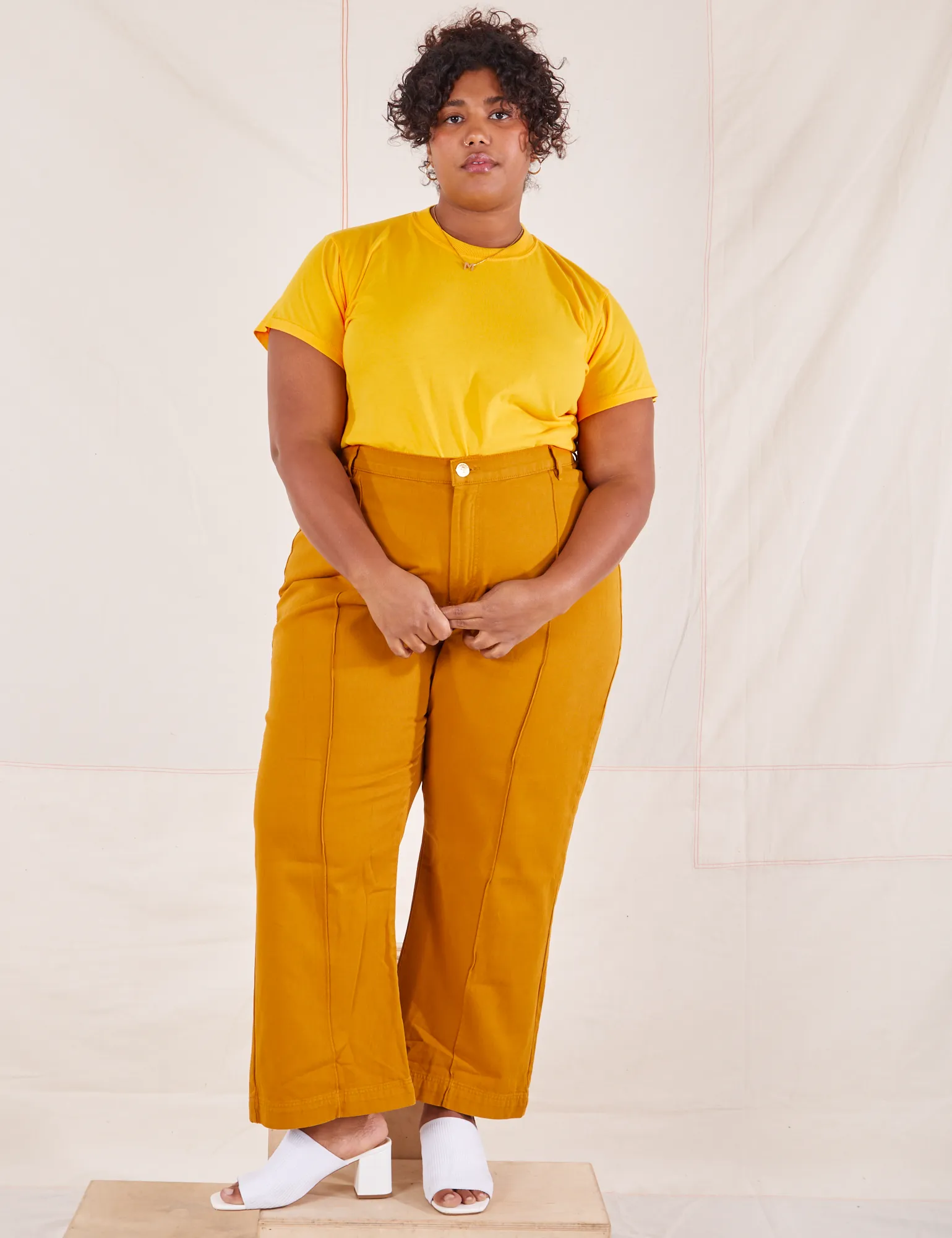 The Organic Vintage Tee - Sunshine Yellow