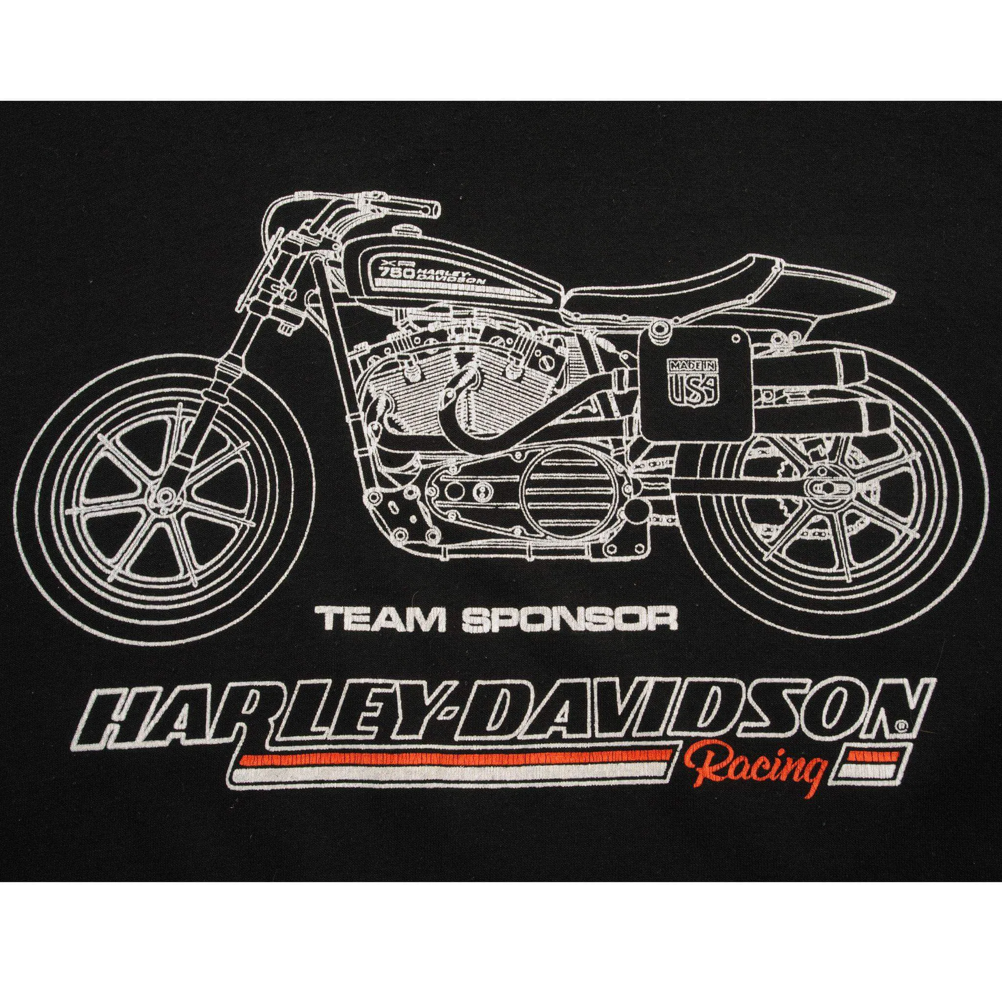 VINTAGE HARLEY DAVIDSON TEE SHIRT SIZE LARGE MADE IN USA