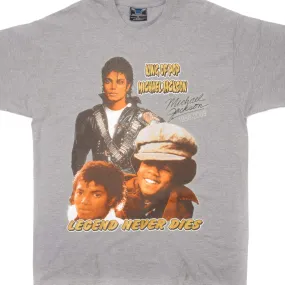 VINTAGE MICHAEL JACKSON KING OF POP TEE SHIRT SIZE XL