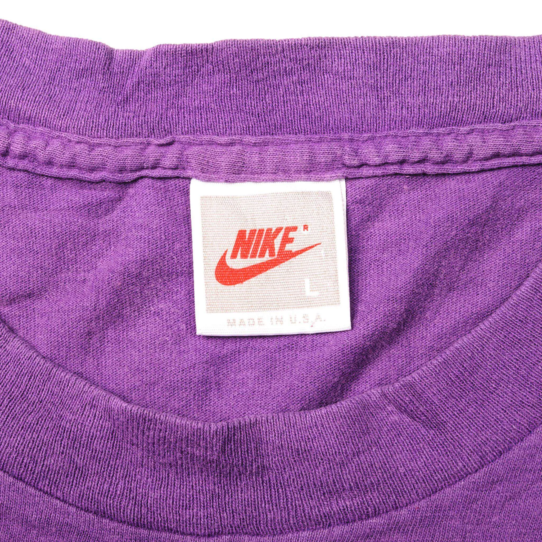 VINTAGE NIKE TEE SHIRT 1987-1994 SIZE LARGE MADE IN USA