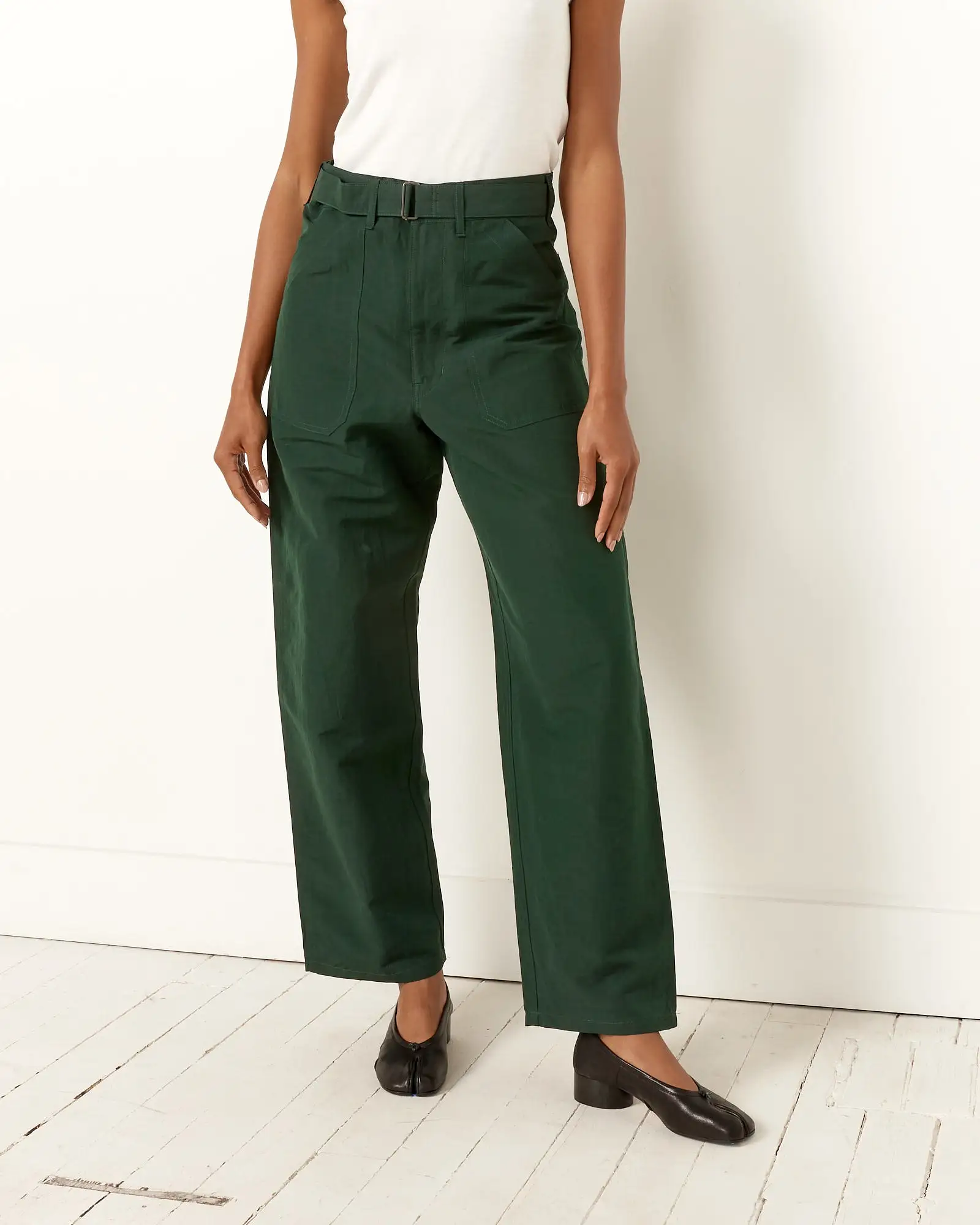 Weather Pant in Dark Green