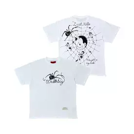 Wrathboy Caught In Web White Tee